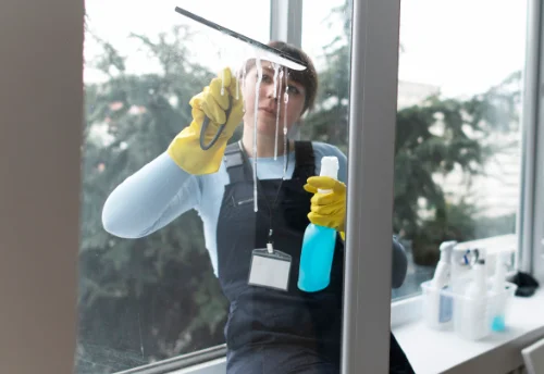 Nettoyage de vitres intérieures et extérieures aux Magnils-Reigniers